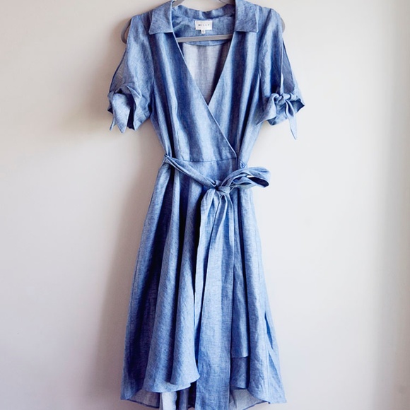 milly wrap dress